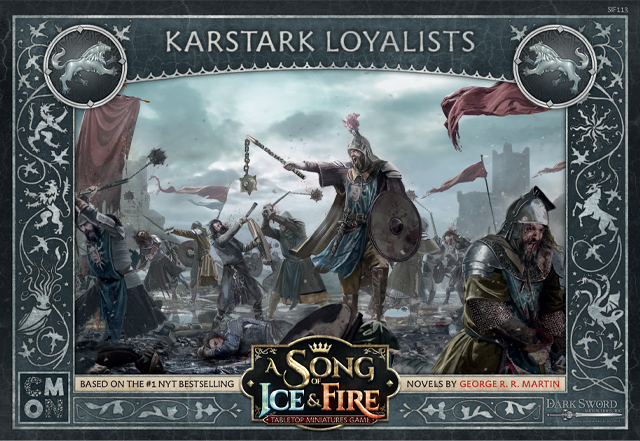 A Song Of Ice & Fire Uitbreiding: Karstark Loyalists (Bordspellen), Cool Mini Or Not