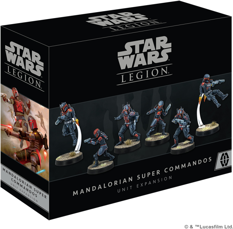 Star Wars Legion Unit Uitbreiding: Mandalorian Super Commandos (Bordspellen), Atomic Mass Games