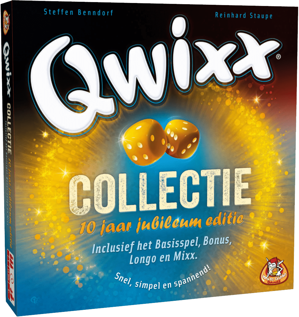 Qwixx Collectie - 10 Jaar Jubileumeditie (Bordspellen), White Goblin Games