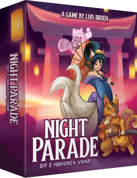 Night Parade of a Hundred Yokai (Bordspellen),  Brueh Games Inc.