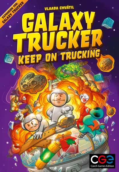 Galaxy Trucker 2nd Edition Uitbreiding: Keep on Trucking (Bordspellen), Czech Games Edition
