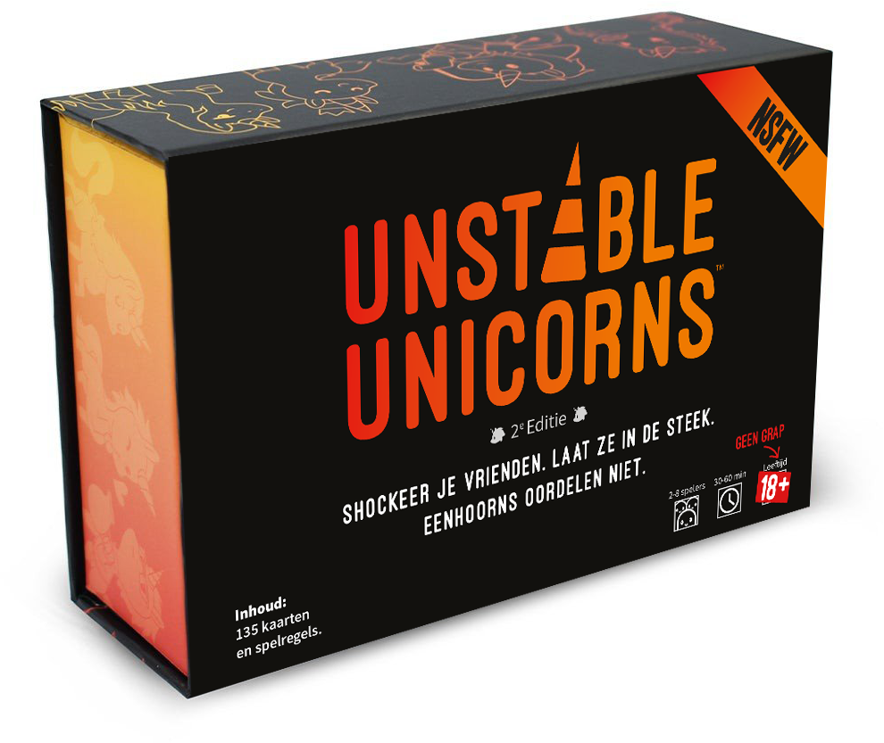 Unstable Unicorns: NSFW Edition (NL) (Bordspellen), Breaking Games