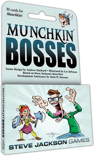 Munchkin Uitbreiding: Bosses (Bordspellen), Steve Jackson Games