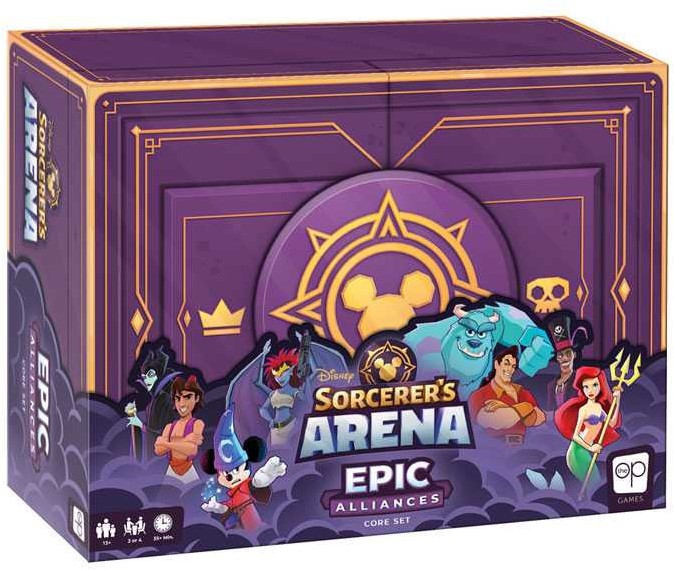 Disney Sorcerer's Arena: Epic Alliances (Core Set) (Bordspellen), USAopoly