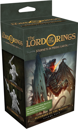 The Lord Of The Rings: Journeys In Middle Earth Uitbreiding: Scourges Of The Wastes (Bordspellen), Fantasy Flight Games