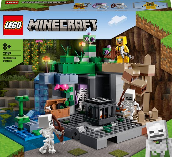 Boxart van De skeletkerker (Minecraft) (21189) (Minecraft), Minecraft