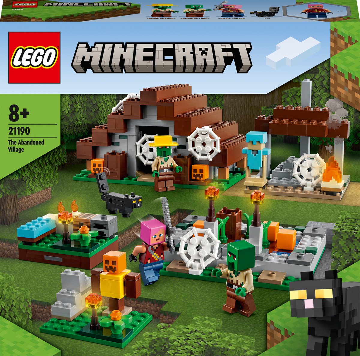 Boxart van Het verlaten dorp (Minecraft) (21190) (Minecraft), Minecraft