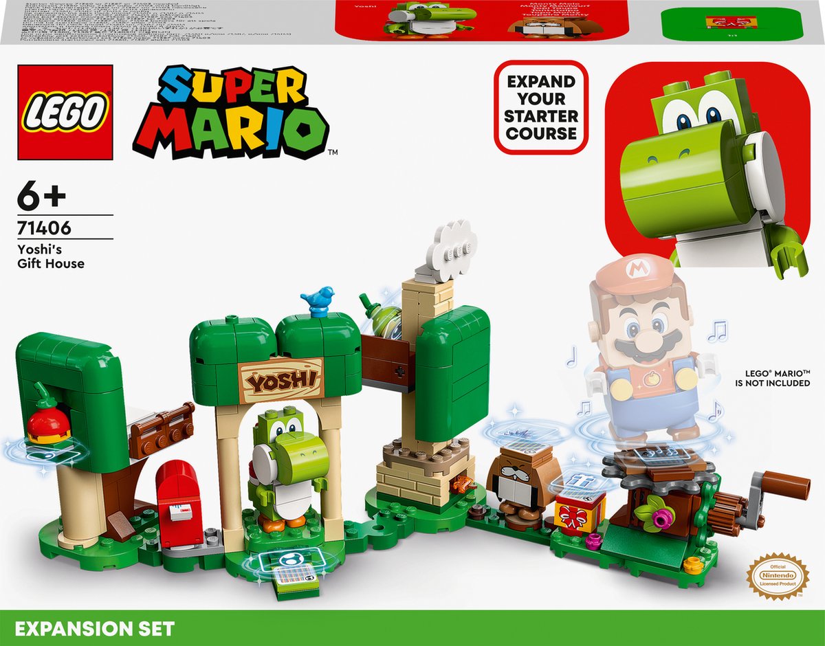 Boxart van Uitbreidingsset: Yoshi’s cadeauhuisje (Super Mario) (71406) (SuperMario), Super Mario Avonturen