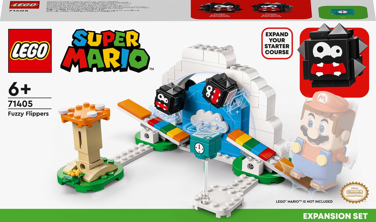 Boxart van Uitbreidingsset: Fuzzies en flippers (Super Mario) (71405) (SuperMario), Super Mario Avonturen