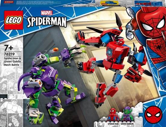 Boxart van Spider-Man & Green Goblin Mechagevecht (Marvel) (76219) (Marvel), Marvel
