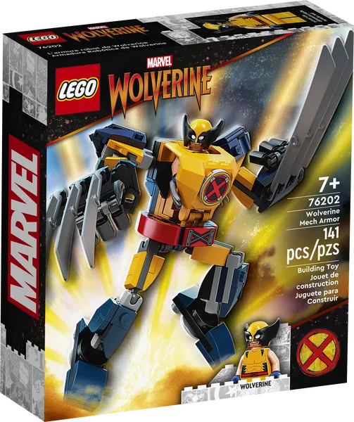 Boxart van Wolverine Mechapantser (Marvel) (76202) (Marvel), Marvel
