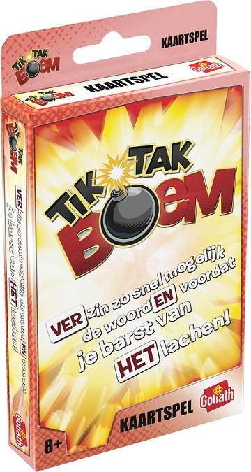 Tik Tak Boem: Cardgame (Bordspellen), Goliath Games