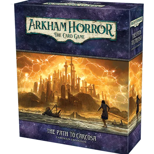 Arkham Horror TCG Uitbreiding: Return To The Path To Carcosa Campaign Expansion (2022) (Bordspellen), Fantasy Flight Games