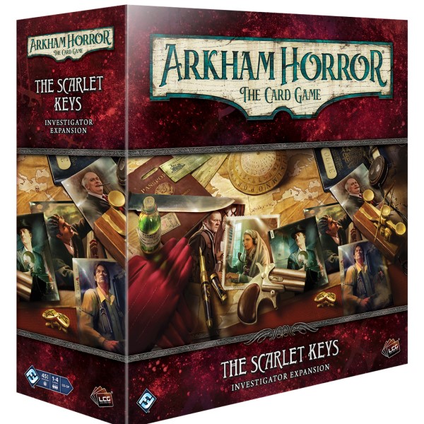Arkham Horror TCG Uitbreiding: The Scarlet Keys Investigator Expansion (Bordspellen), Fantasy Flight Games