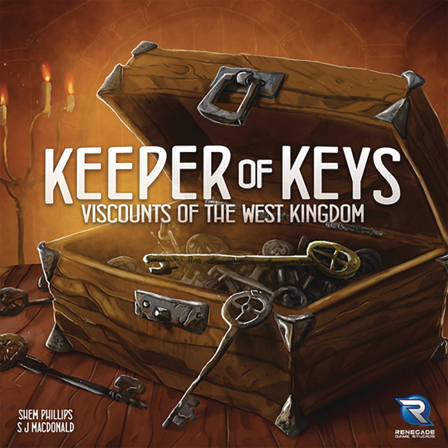 Viscounts of the West Kingdom Uitbreiding: Keepers of Keys (Bordspellen), Renegade Game Studios