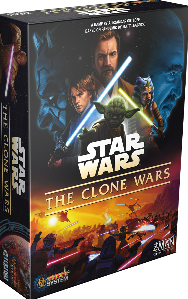 Star Wars The Clone Wars (Bordspellen), Z-Man Games 