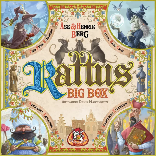 Rattus Big Box (Bordspellen), White Goblin Games 