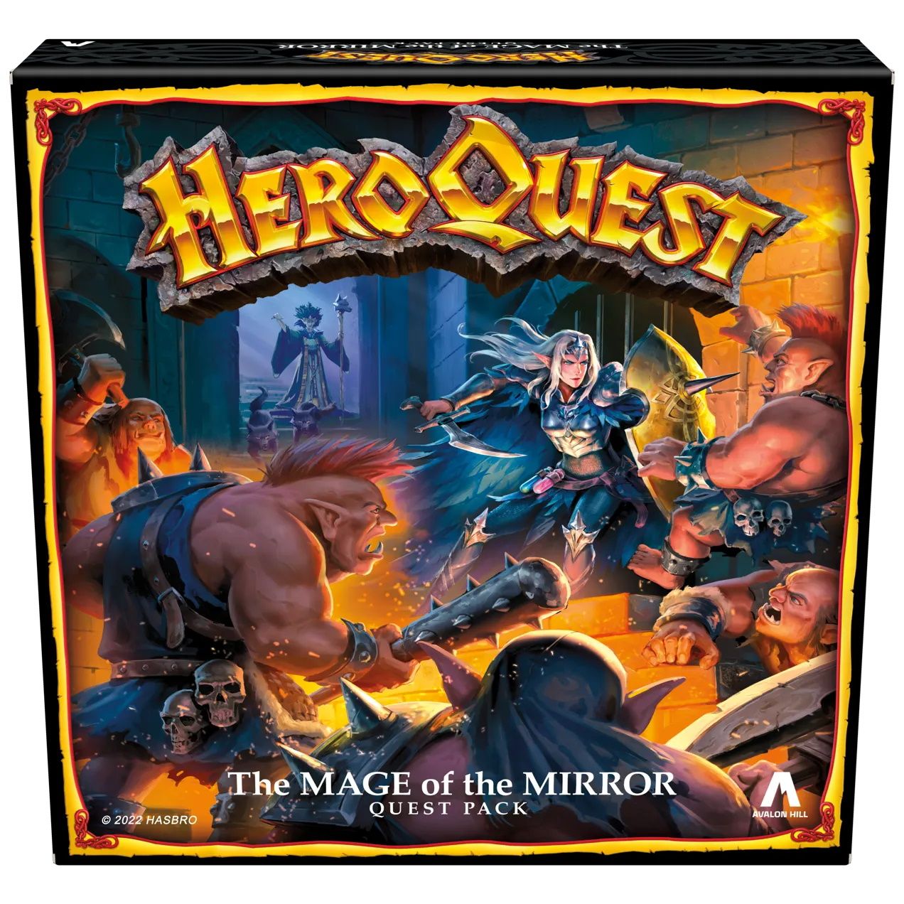 HeroQuest Uitbreiding: The Mage Of The Mirror (Bordspellen), Hasbro
