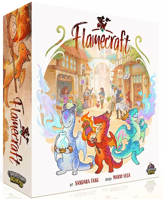 Flamecraft (ENG) (Bordspellen), Cardboard Alchemy