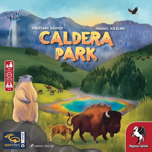 Caldera Park (Bordspellen), Pegasus Spiele