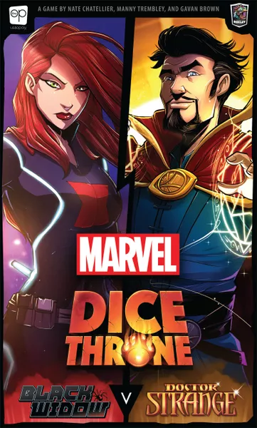 Marvel Dice Throne: Black Widow v. Doctor Strange (Bordspellen), Roxley Games