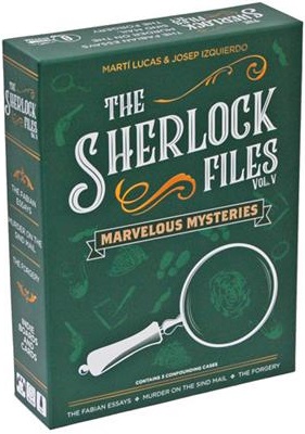 The Sherlock Files: Marvelous Mysteries (Bordspellen), Indie Boards & Cards