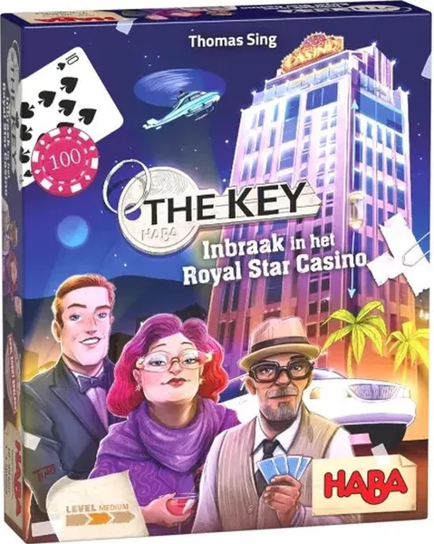 The Key: Inbraak in het Royal Star Casino (Bordspellen), HABA