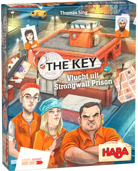 The Key: Vlucht uit Strongwall Prison (Bordspellen), HABA
