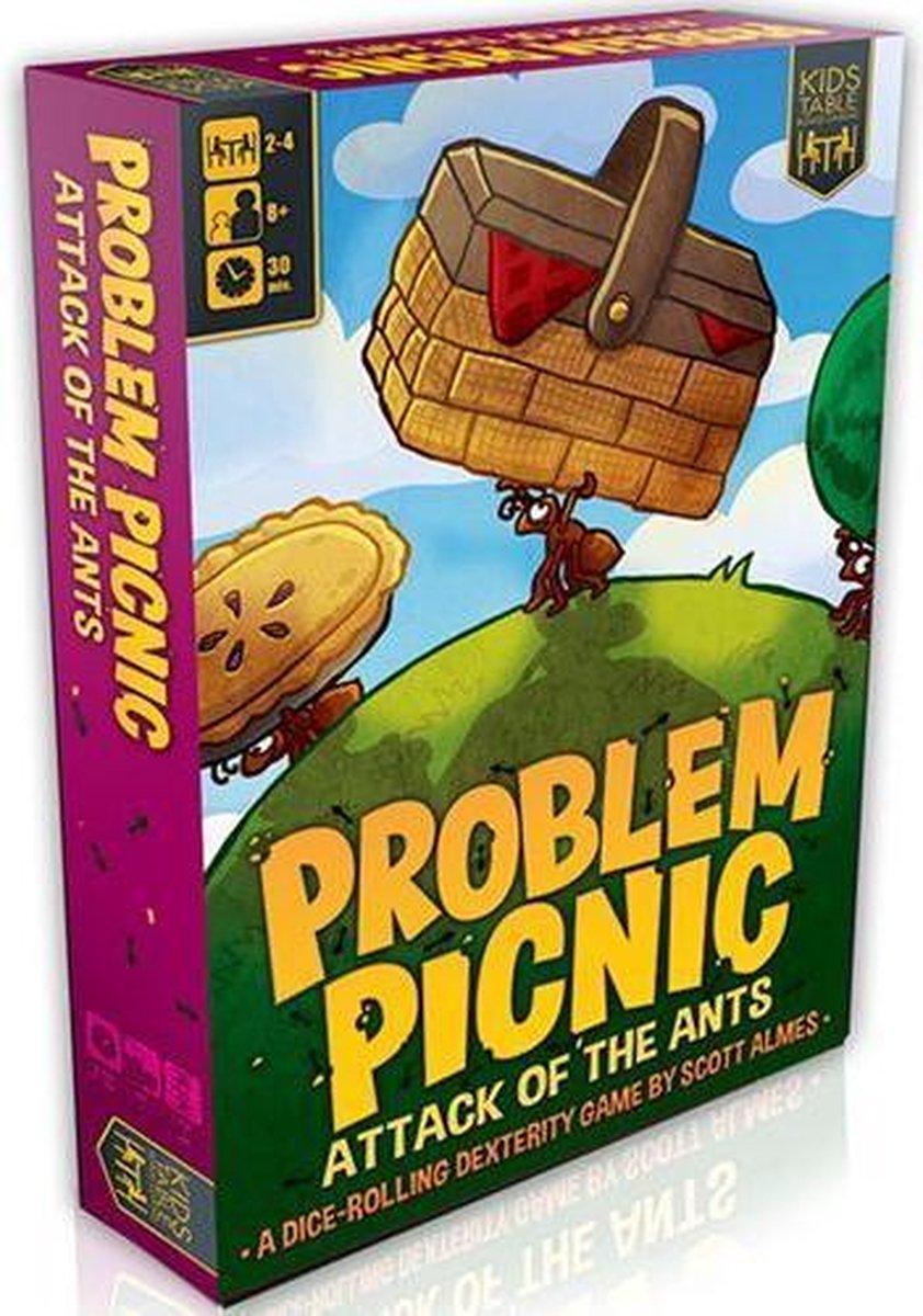 Problem Picnic: Attack of the Ants (Bordspellen), Kids Table BG