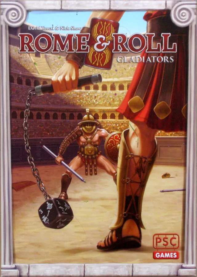 Rome and Roll Uitbreiding: Gladiators (Bordspellen), PSC Games 