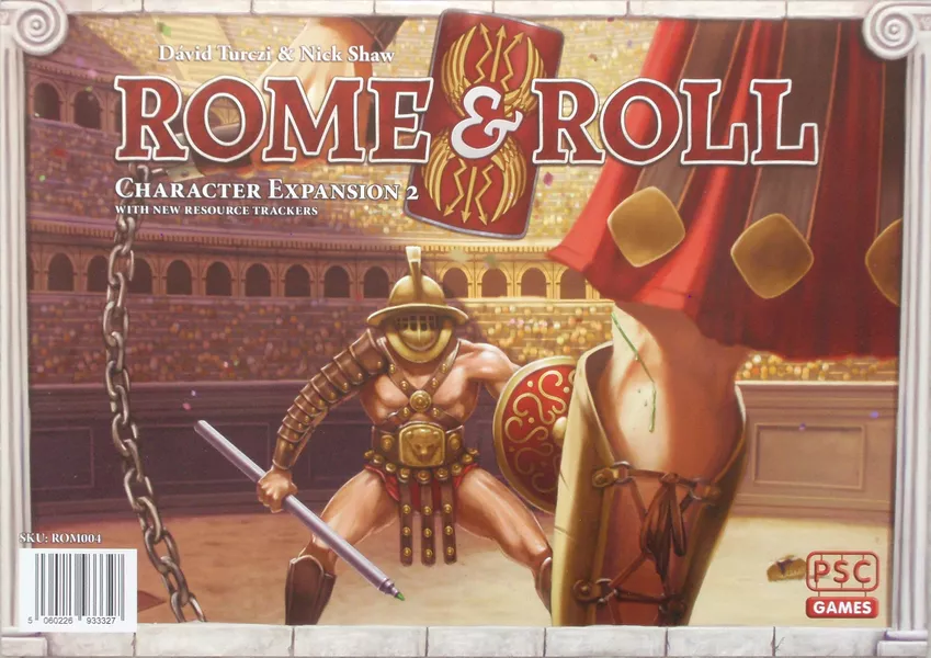 Rome and Roll Uitbreiding: Characters Expansion 2 (Bordspellen), PSC Games 