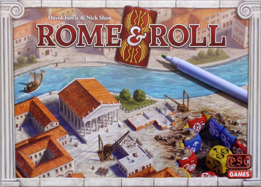 Rome and Roll (Bordspellen), PSC Games 
