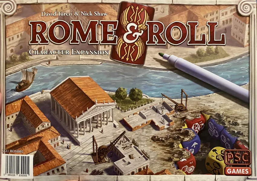 Rome and Roll Uitbreiding: Characters (Bordspellen), PSC Games 