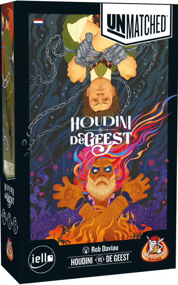 Unmatched: Houdini vs De Geest Uit De Lamp [NL] (Bordspellen), White Goblin Games