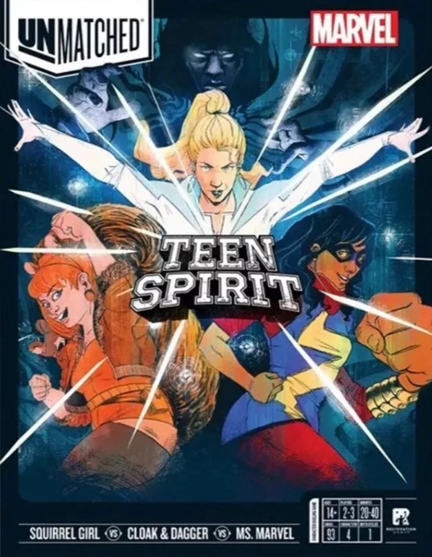 Unmatched Marvel: Teen Spirit (Bordspellen), Restoration Games