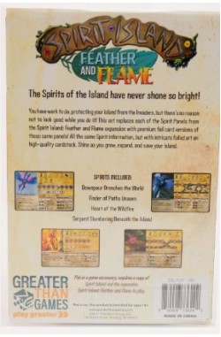 Spirit Island Uitbreiding: Feather and Flame Foil Panels (Bordspellen), Greater Than Games