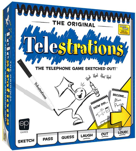 Telestrations: The Original - 8 Spelers Editie (Bordspellen), USAopoly