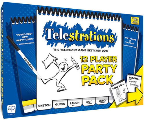 Telestrations: The Original - 12 Spelers Party Pack (Bordspellen), USAopoly