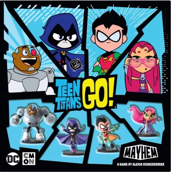 Teen Titans Go! Mayhem (Bordspellen), Cool Mini or Not