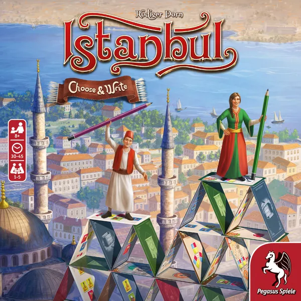 Istanbul Choose and Write (Bordspellen), Pegasus Spiele