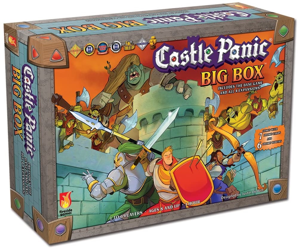 Castle Panic 2nd Edition Big Box (Bordspellen), Fireside Games
