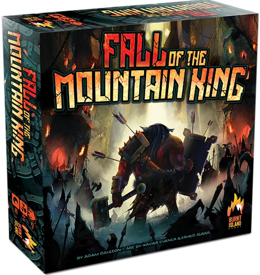 Fall of the Mountain King (Bordspellen), Burnt Island Games