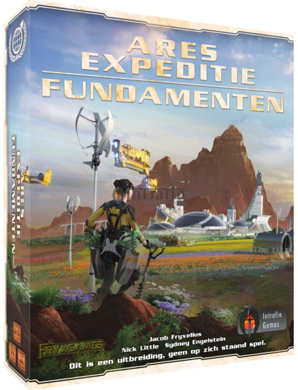 Terraforming Mars Ares Expeditie Uitbreiding: Fundamenten (Bordspellen), Intrafin Games