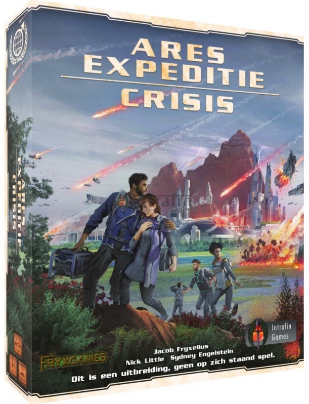 Terraforming Mars Ares Expeditie Uitbreiding: Crisis (Bordspellen), Intrafin Games