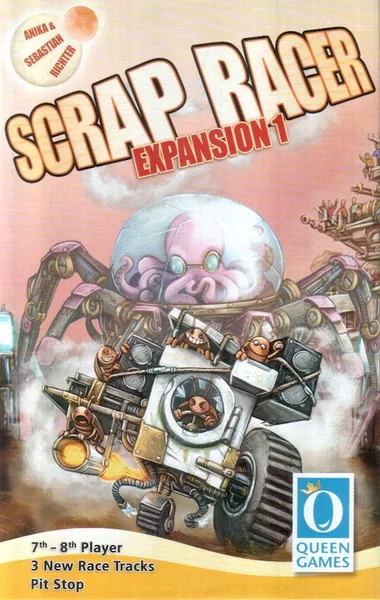Scrap Racer Uitbreiding: Expansion 1 (Bordspellen), Queen Games