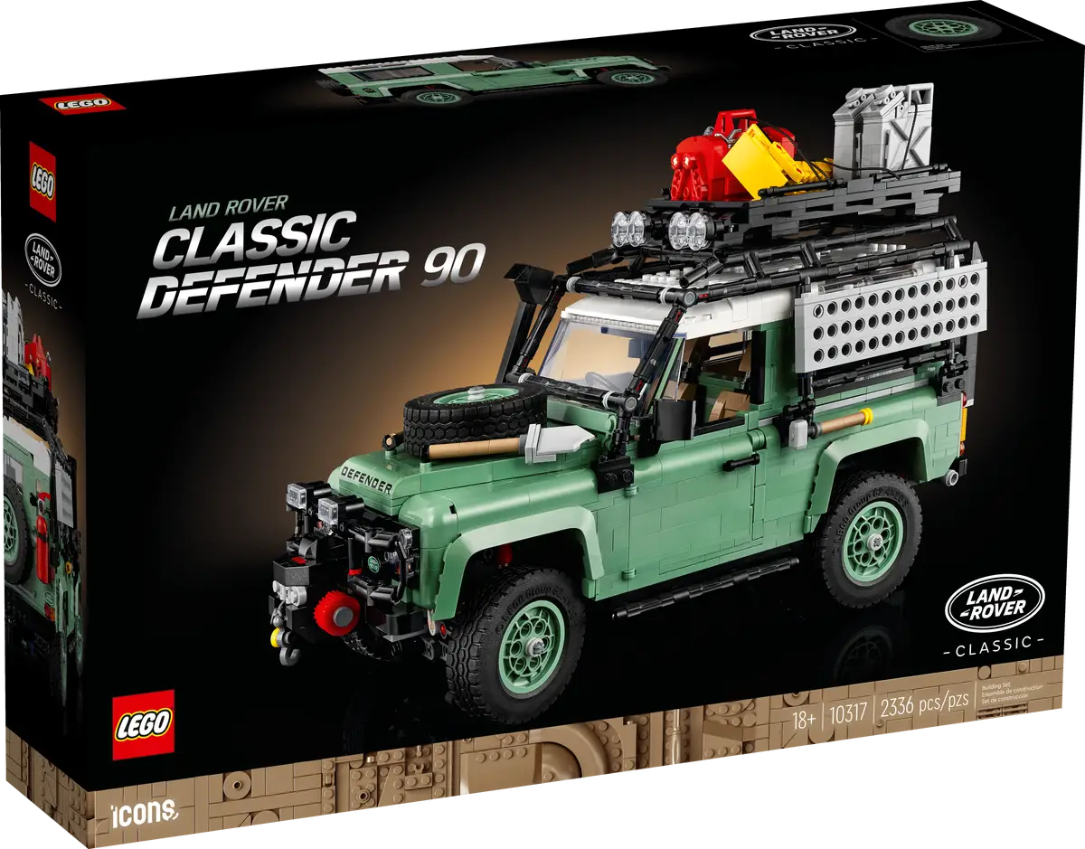 Boxart van Land Rover Classic Defender 90 (Icons) (10317) (Overig), Icons