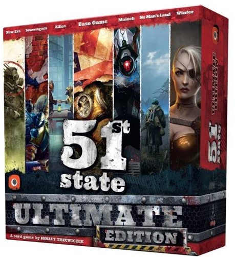 51st State - Ultimate Edition (Bordspellen), Portal Games