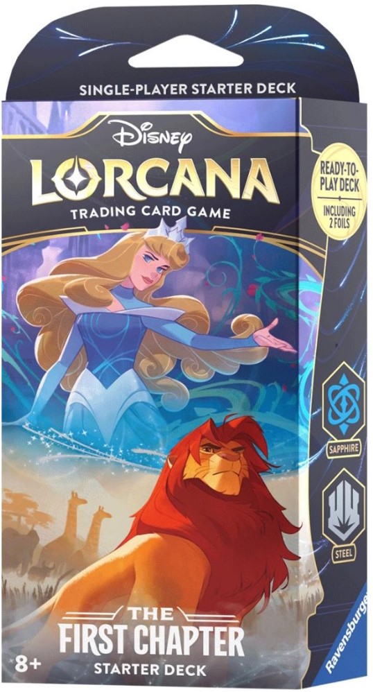 Disney Lorcana: The First Chapter Starter Deck - Prinses Aurora & Simba (Bordspellen), Ravensburger