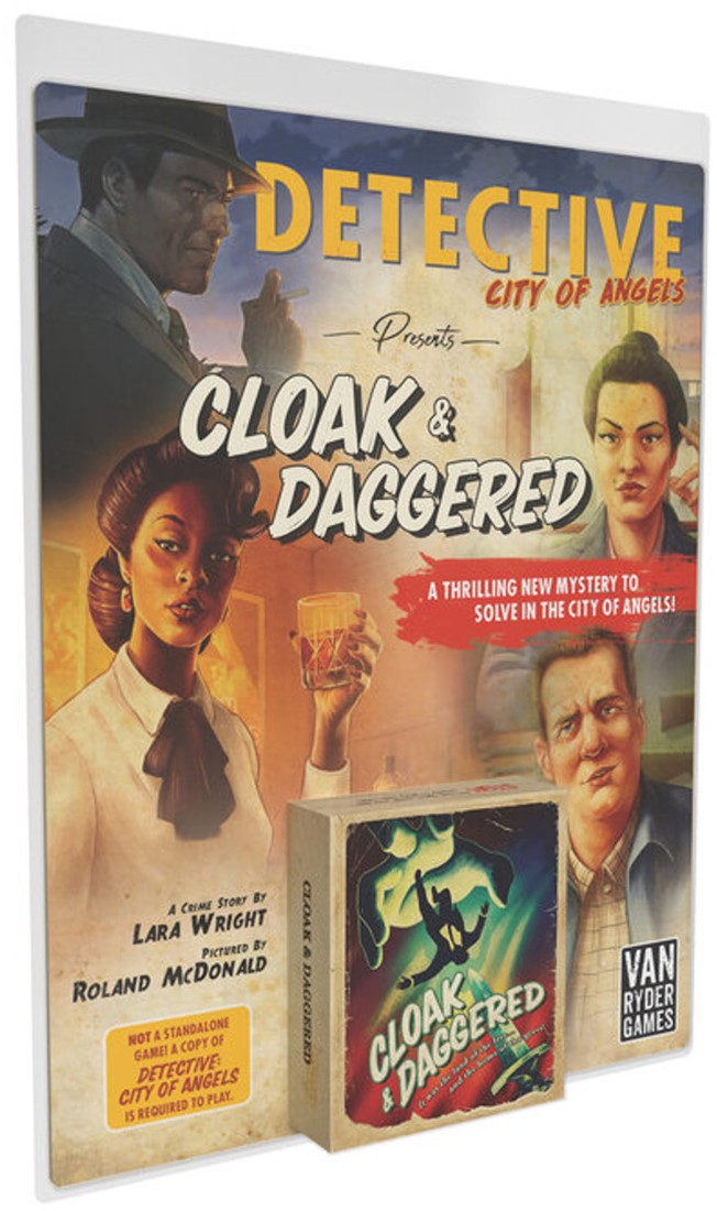 Detective: City of Angels Uitbreiding - Cloak and Daggered (Bordspellen), Van Ryder Games