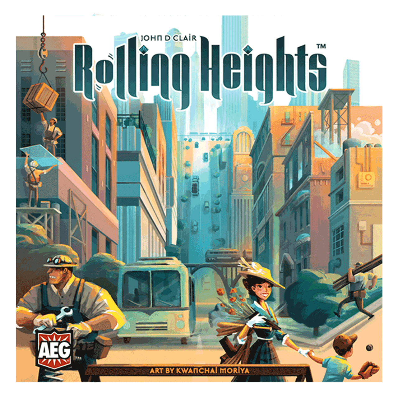 Rolling Heights (ENG) (Bordspellen), AEG Games